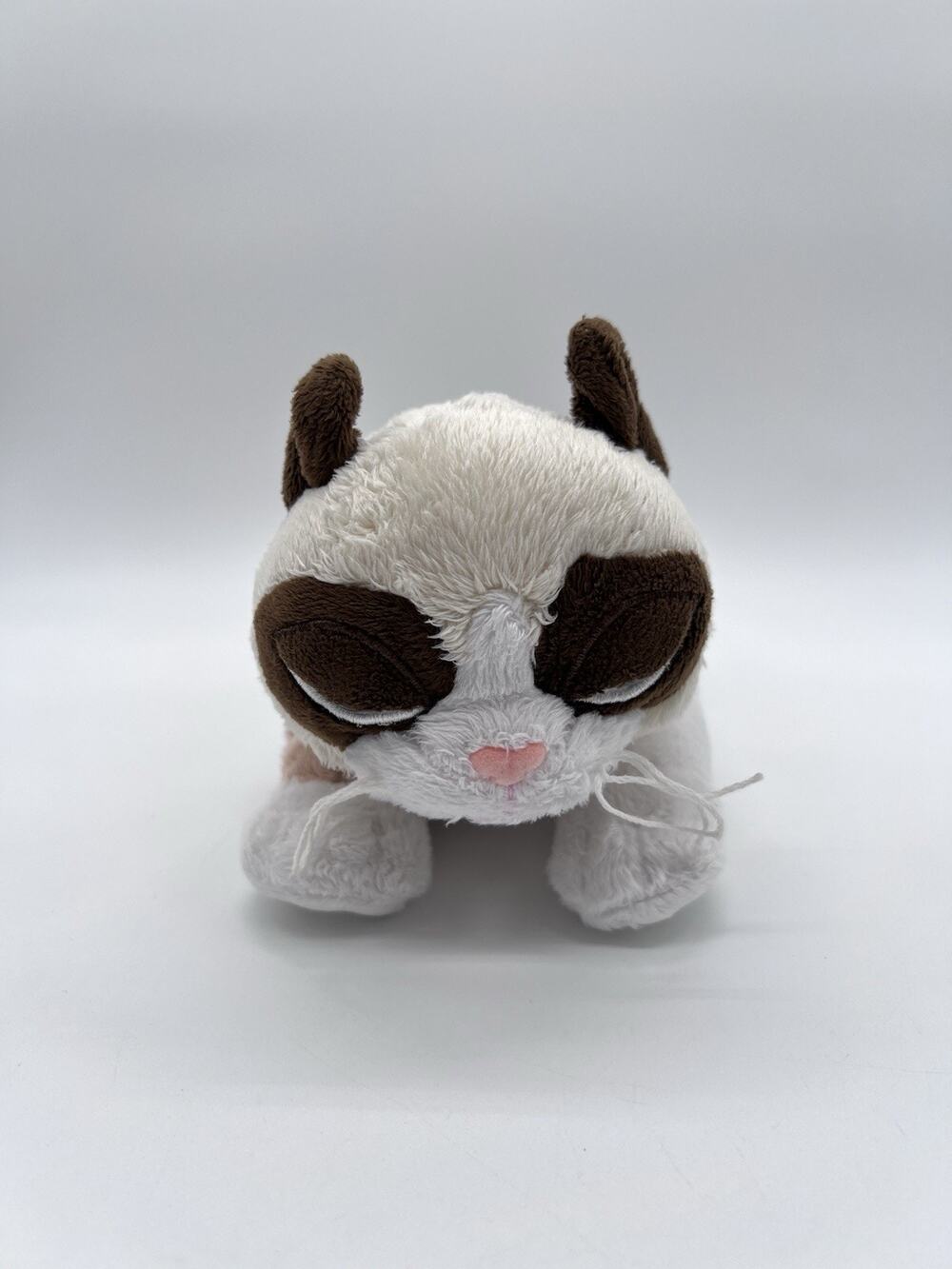 Ganz Laying Grumpy Cat Plush Mad Kitty Kitten Stuffed Animal Soft Toy No Code 9”